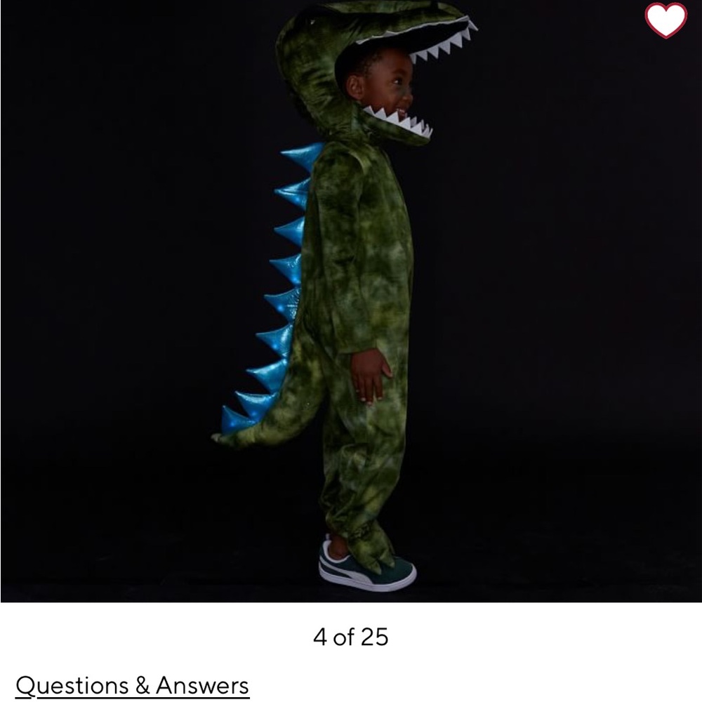 Light up t-Rex costume